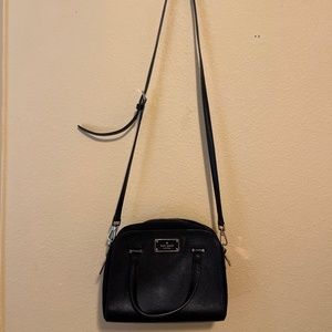 Black and Gold Kate Spade Cossbody bag